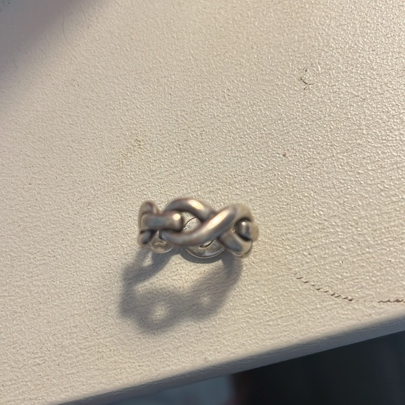 Retired James Avery Infinity Ring - Picture 2 of 4